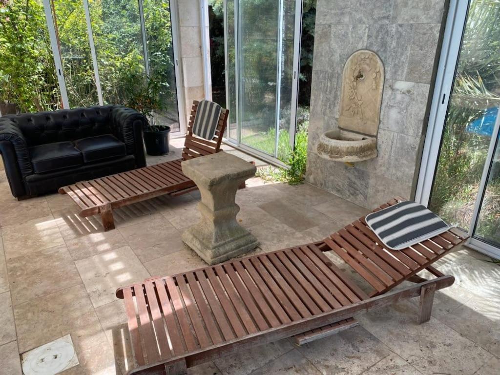 Chambre Chez L'Habitant Avec Piscine Марсель Екстер'єр фото